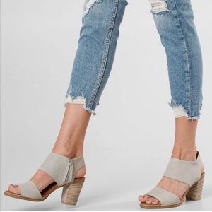 TOMS 8.5 Majorca high heel sandals